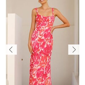 BillyJ New Tags on Floral Pink Dress